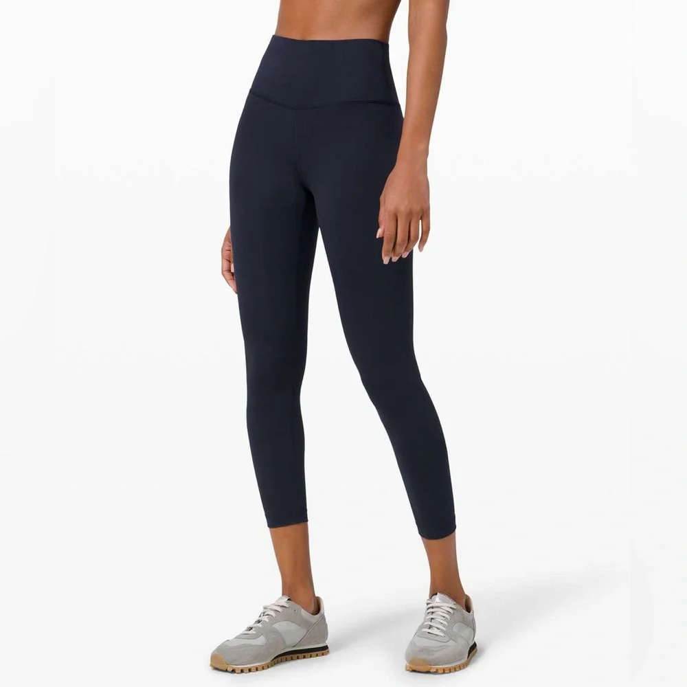Lululemon Wunder Train High-Rise 25" in True Navy - Picture 2 of 10